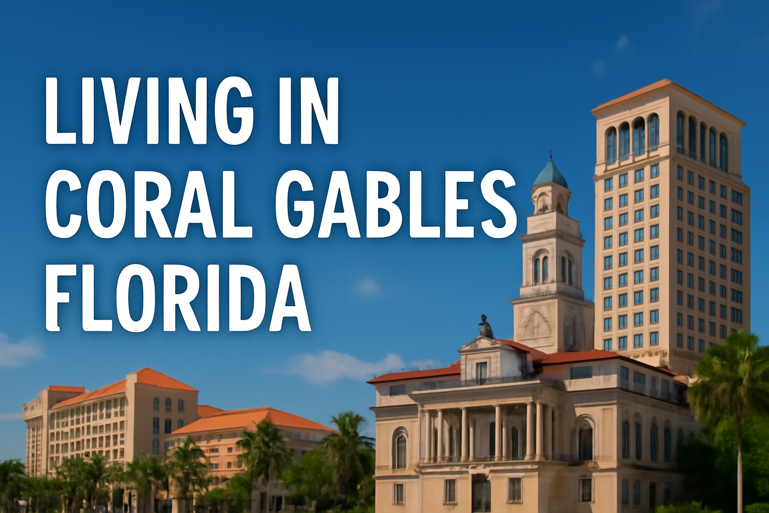 Living in Coral Gables, Florida